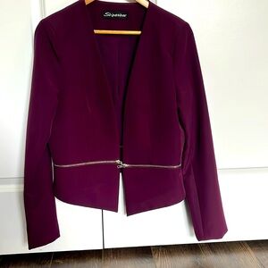 Deep Purple Blazer